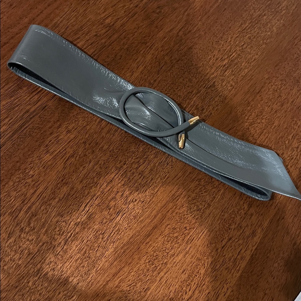 Vtg Unbranded Leather Belt View 2